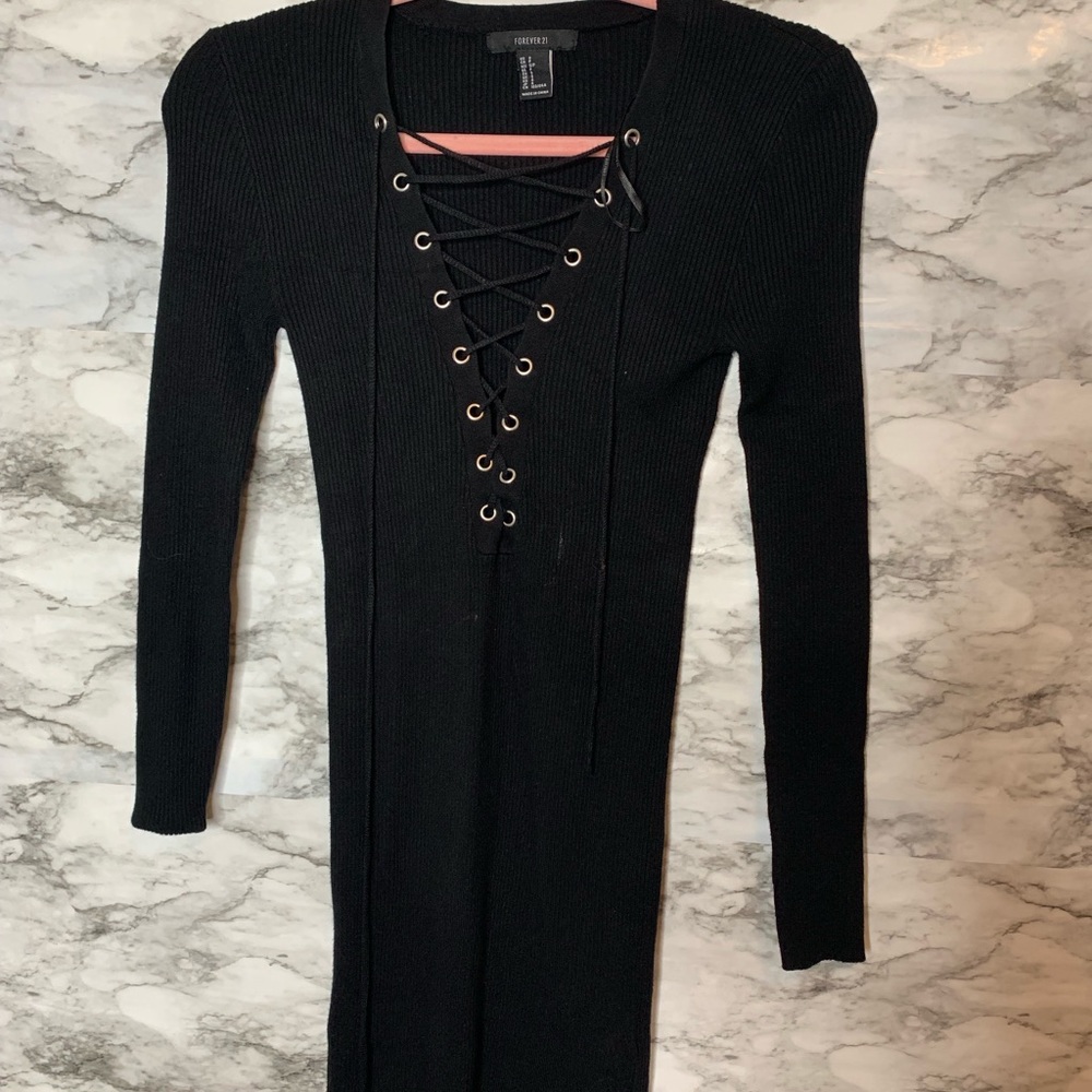 Forever 21 Black Dress